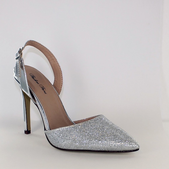 Elegant Silver Heels - Picture 2 of 2